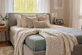 Łóżko tapicerowane z pojemnikiem Con Szenil Grey - 15