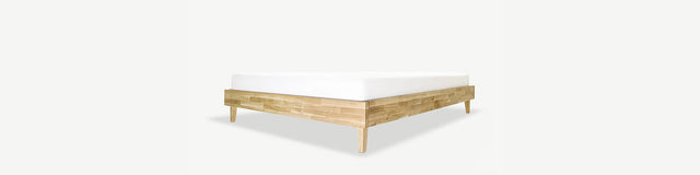 drewniane łóżko na wymiar flat desktop