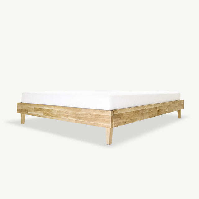 drewniane łóżko na wymiar flat mobile