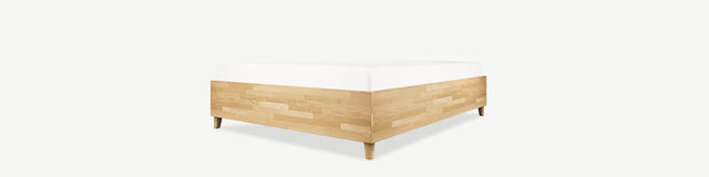 drewniane łóżko z pojemnikiem na wymiar flat lite desktop