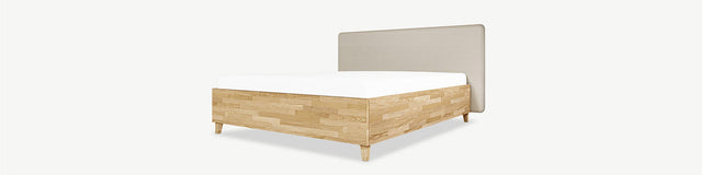 drewniane łóżko z pojemnikiem na wymiar slim lite desktop