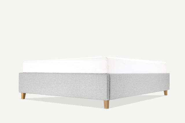Model 3D łóżka tapicerowanego z pojemnikiem Flat 7