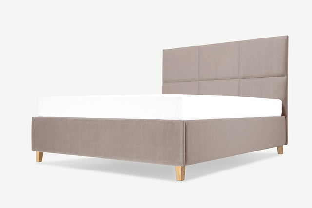 Model 3D łóżka tapicerowanego z pojemnikiem Piko 7