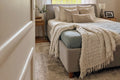 Łóżko tapicerowane z pojemnikiem Con Szenil Grey - 16