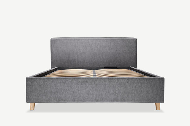 Model 3D łóżka tapicerowanego z pojemnikiem Slim 2